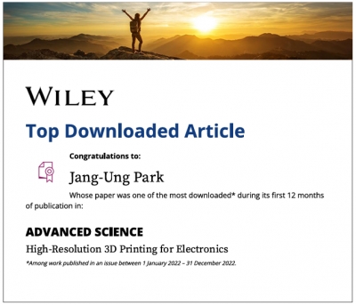  Wiley Top Downloaded Article 선정